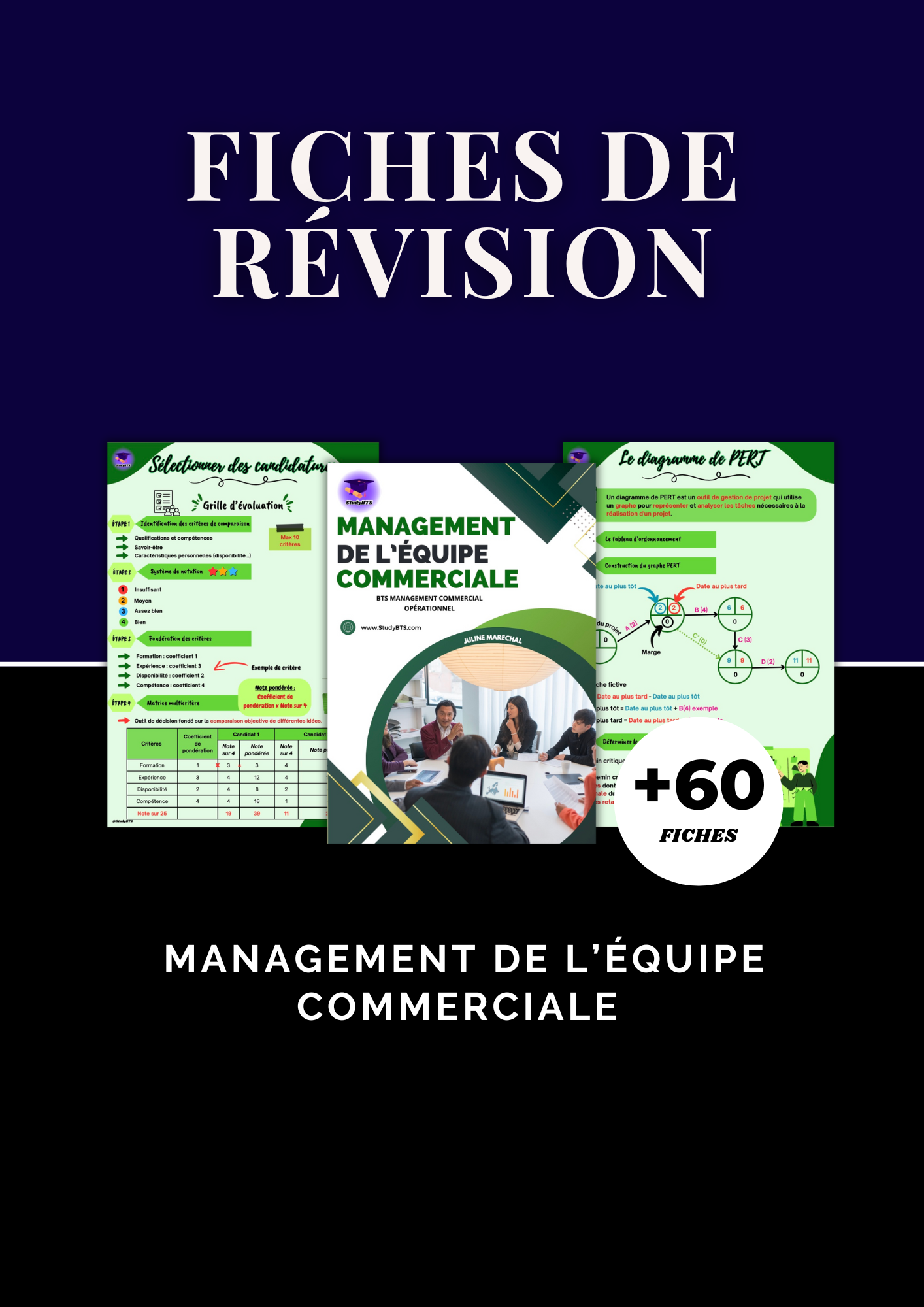 Fiches de révision Management de l'équipe commerciale